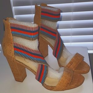 Women's Cork Sandals sz 9.5
